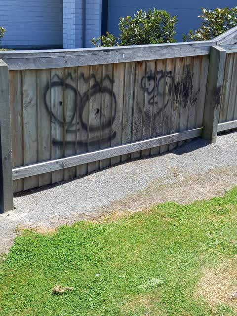 Graffiti, a report photo