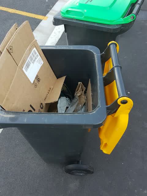 Rubbish/Recycling, a report photo