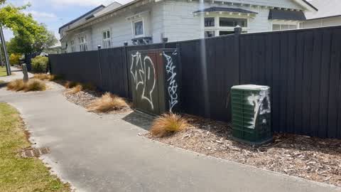 Graffiti, a report photo