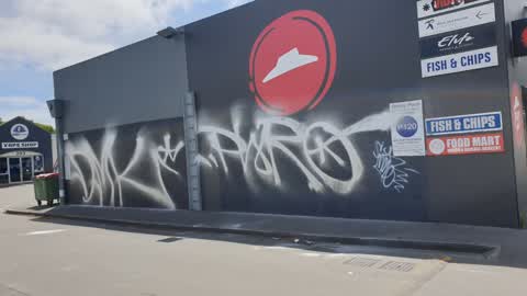 Graffiti, a report photo
