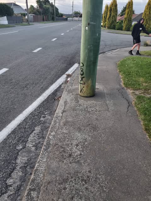 Graffiti, a report photo