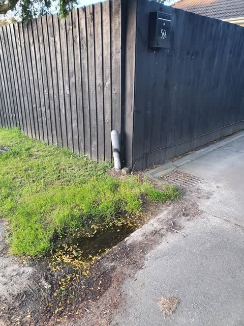 Water Leak, a report photo
