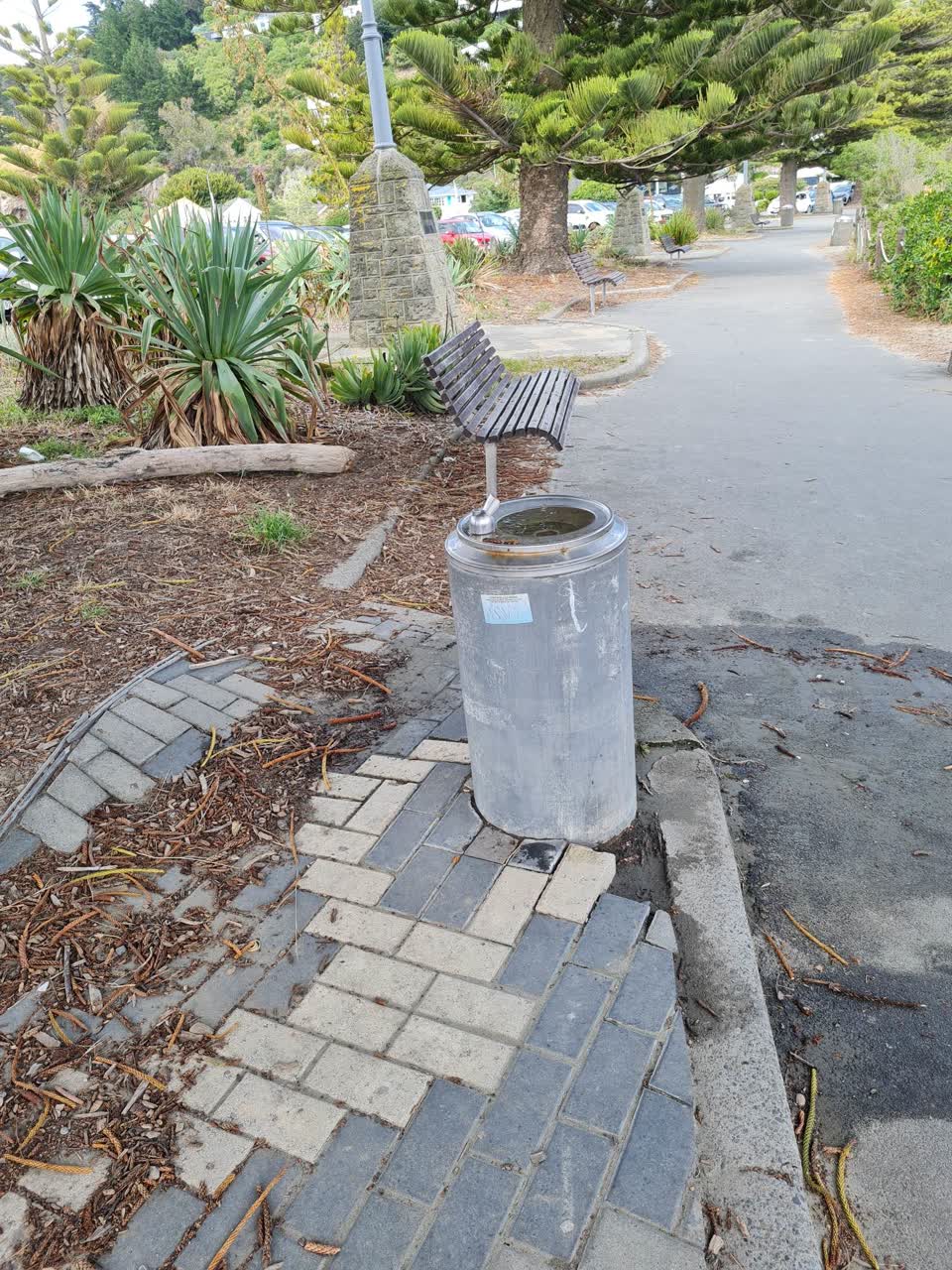 The photograph attached to this parks report
