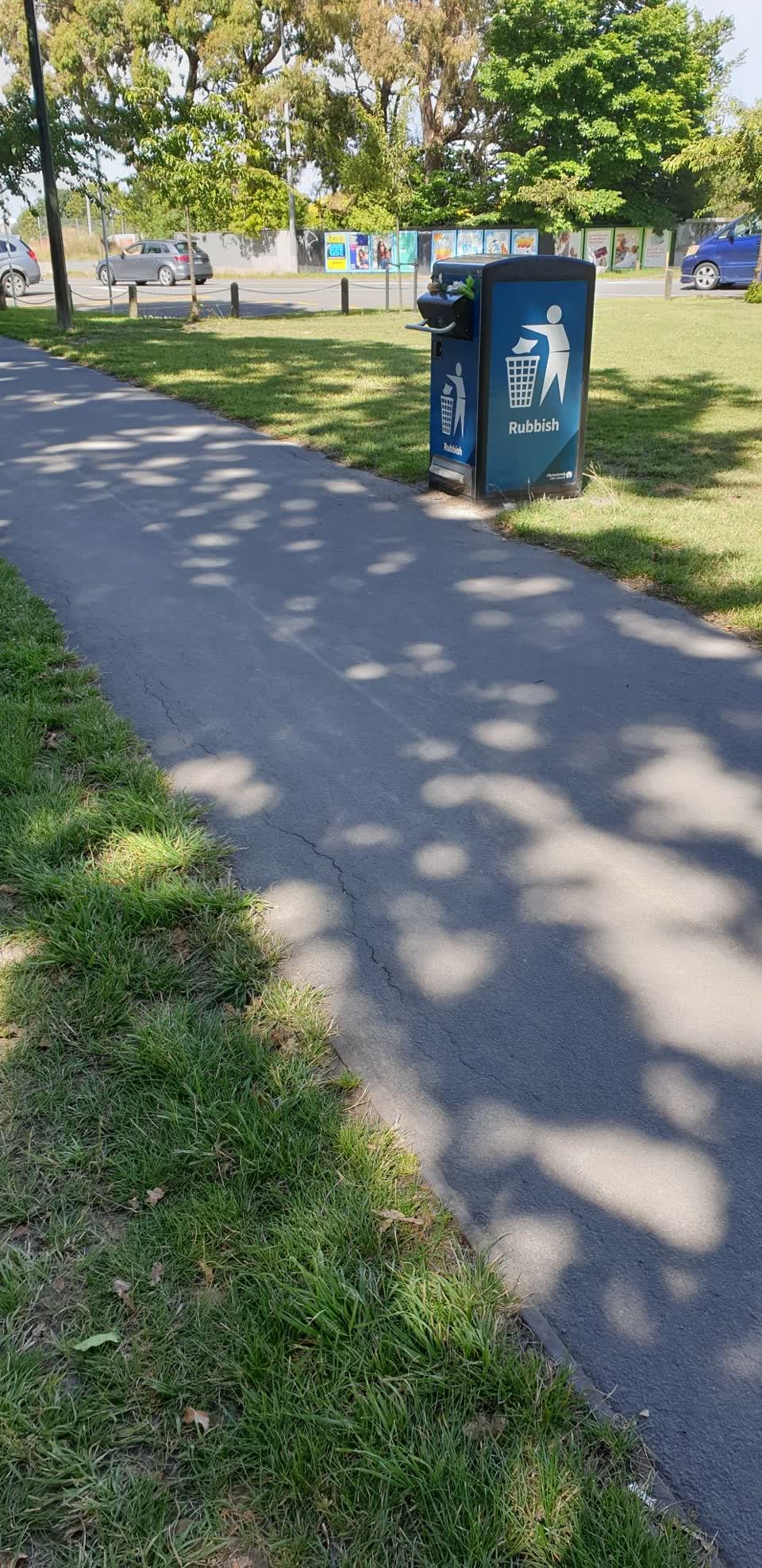 The photograph attached to this parks report