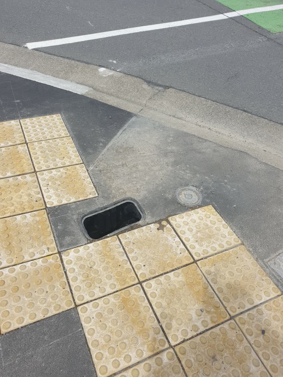 The photograph attached to this water leak report