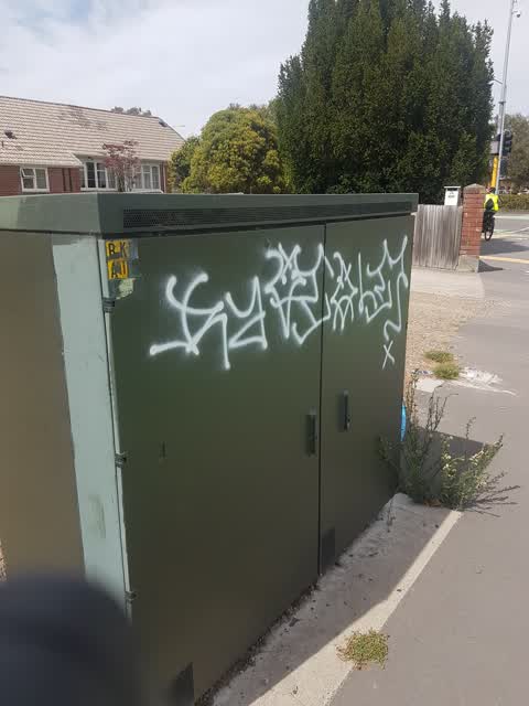 Graffiti, a report photo