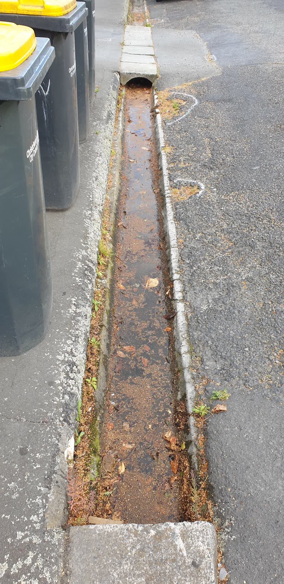 The photograph attached to this wastewater/stormwater report