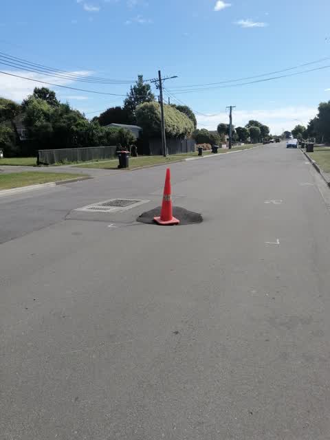 Roading/Streets, a report photo