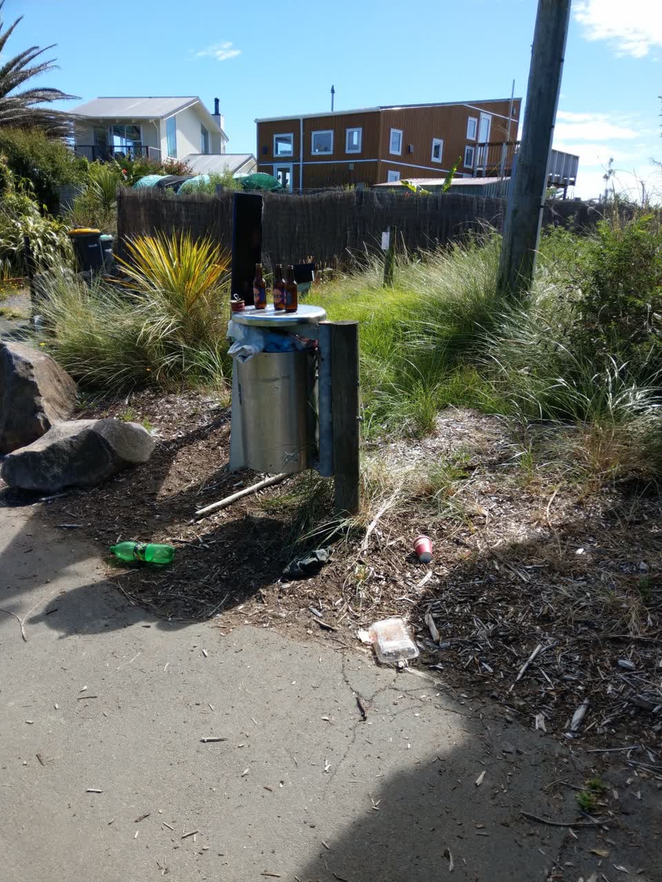 The photograph attached to this parks report
