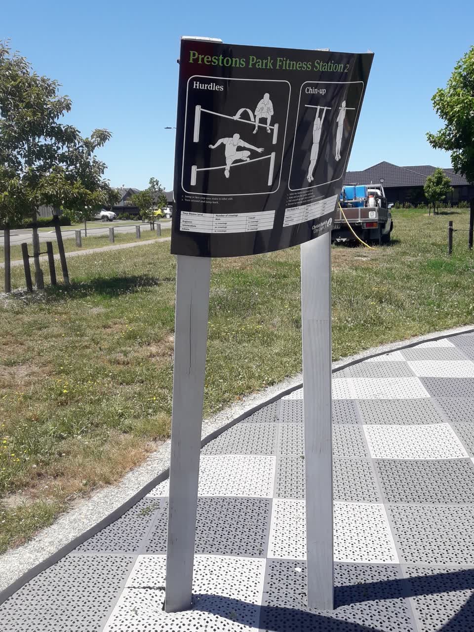 The photograph attached to this parks report