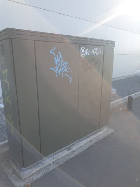 Graffiti, a report photo