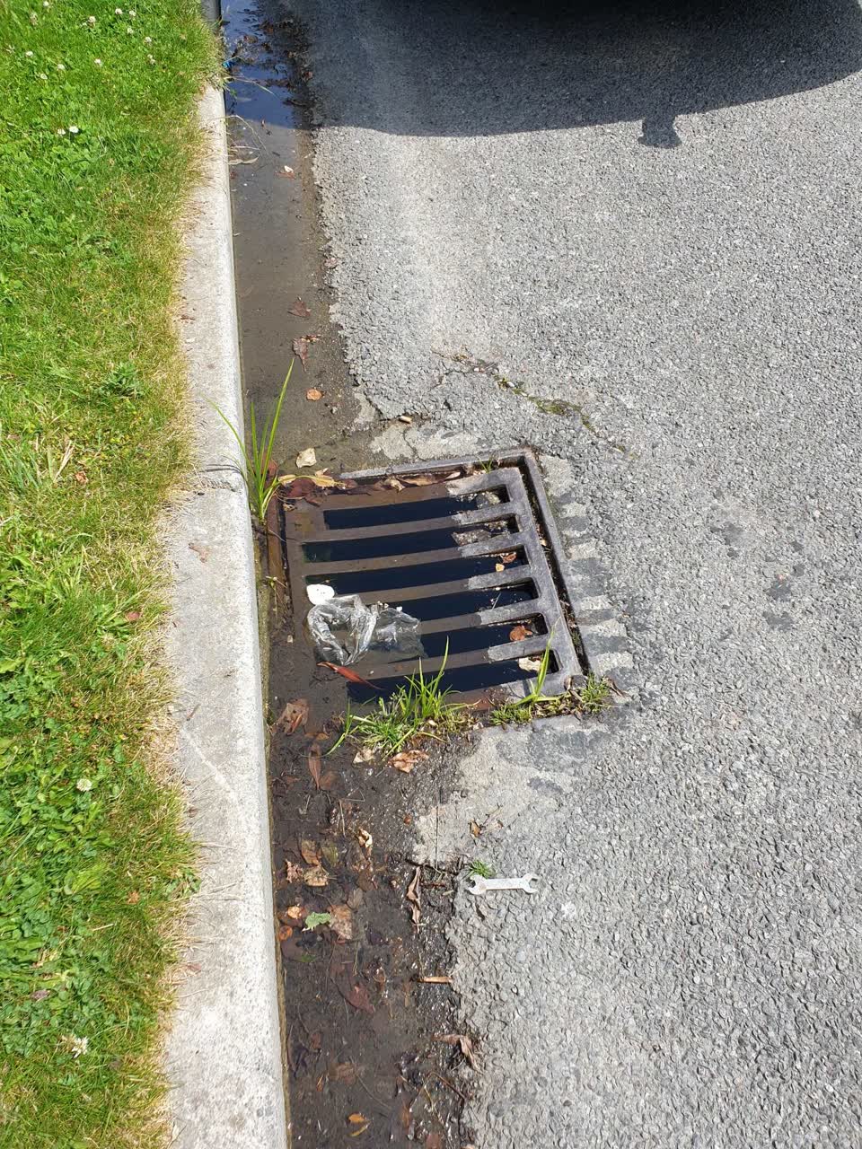 The photograph attached to this wastewater/stormwater report