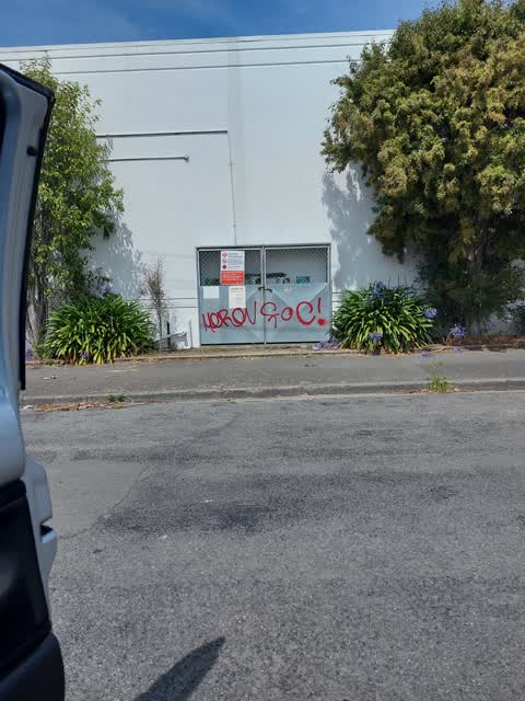 Graffiti, a report photo