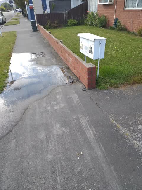 Water Leak, a report photo