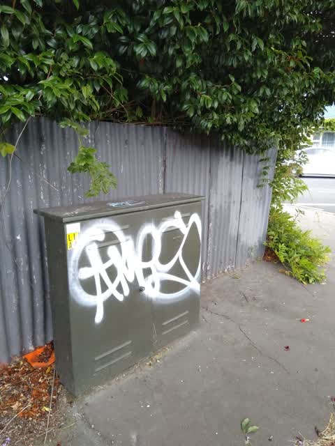 Graffiti, a report photo