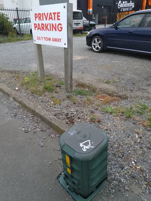 Graffiti, a report photo