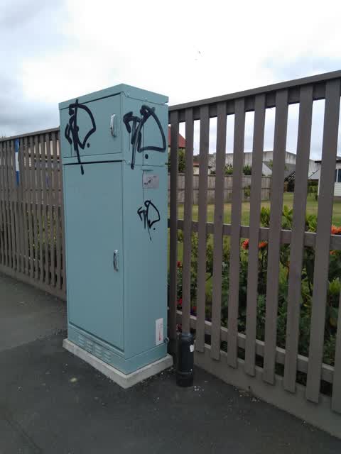 Graffiti, a report photo
