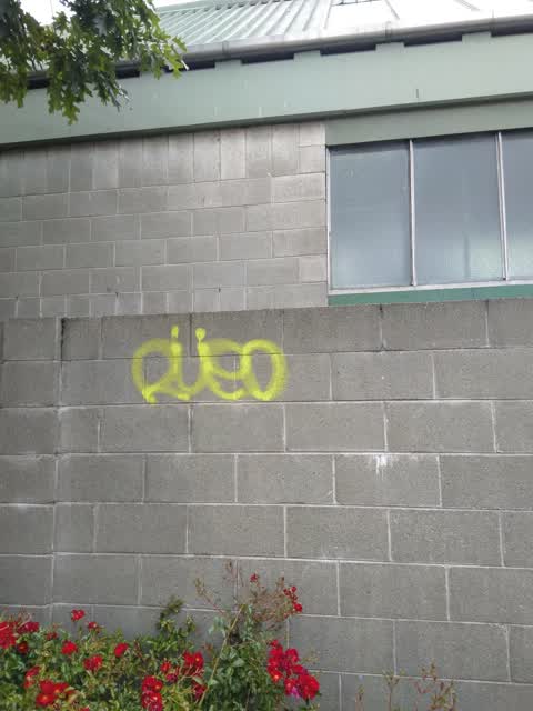 Graffiti, a report photo