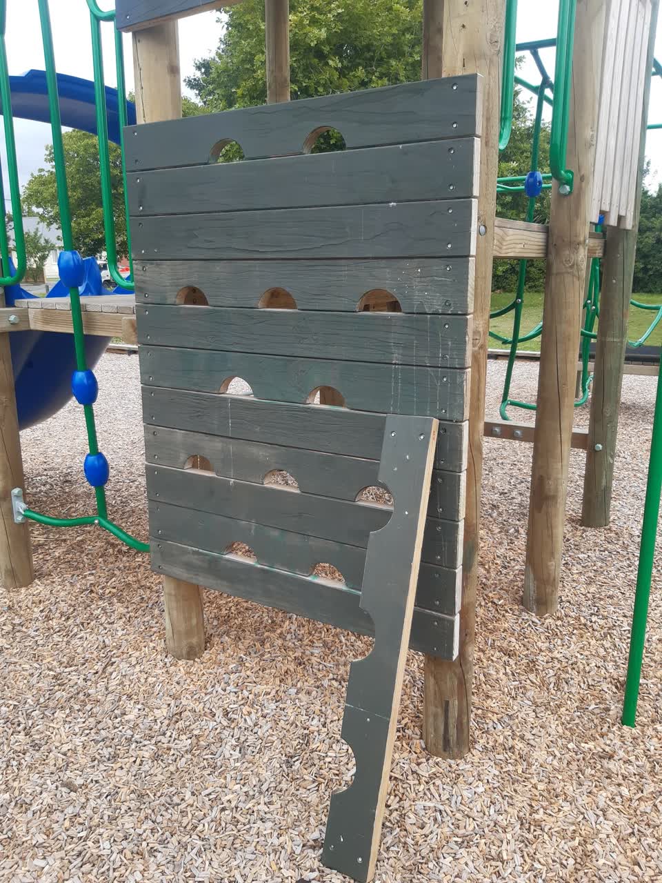 The photograph attached to this parks report