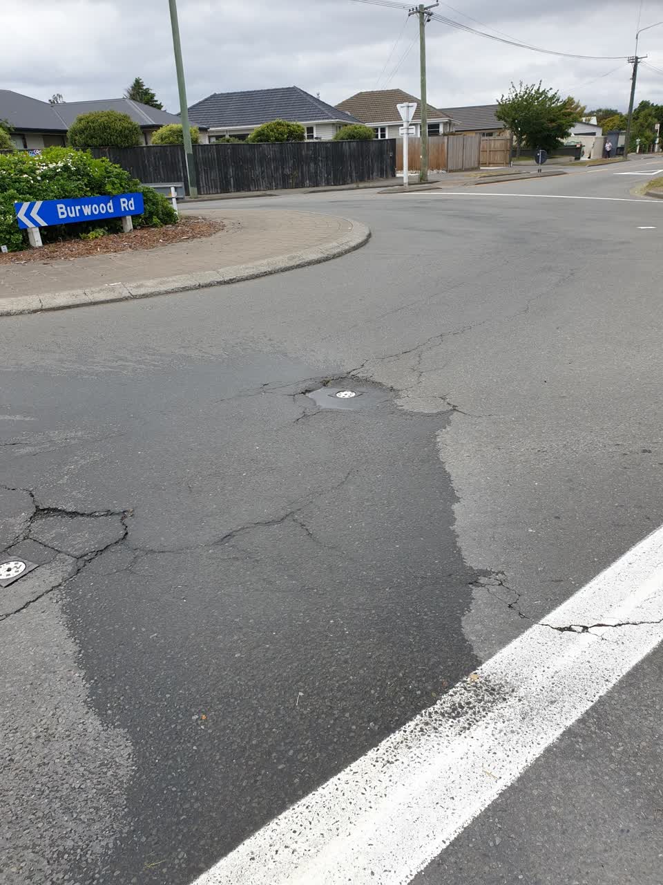 The photograph attached to this water leak report