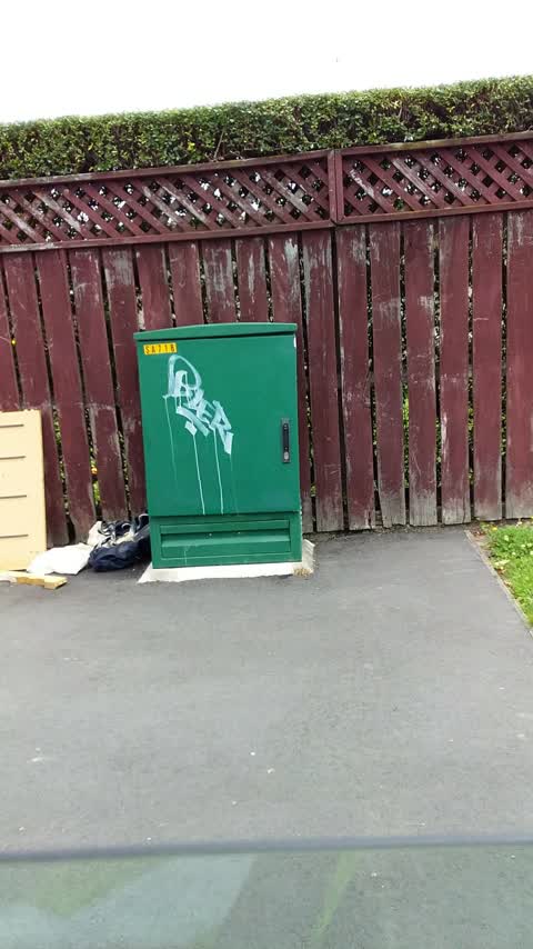 Graffiti, a report photo