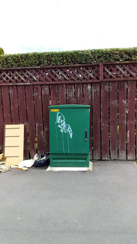 Graffiti, a report photo