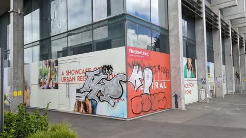Graffiti, a report photo