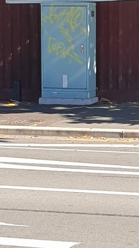 Graffiti, a report photo