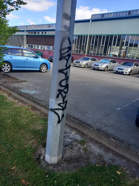 Graffiti, a report photo