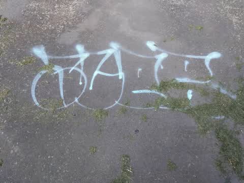 Graffiti, a report photo