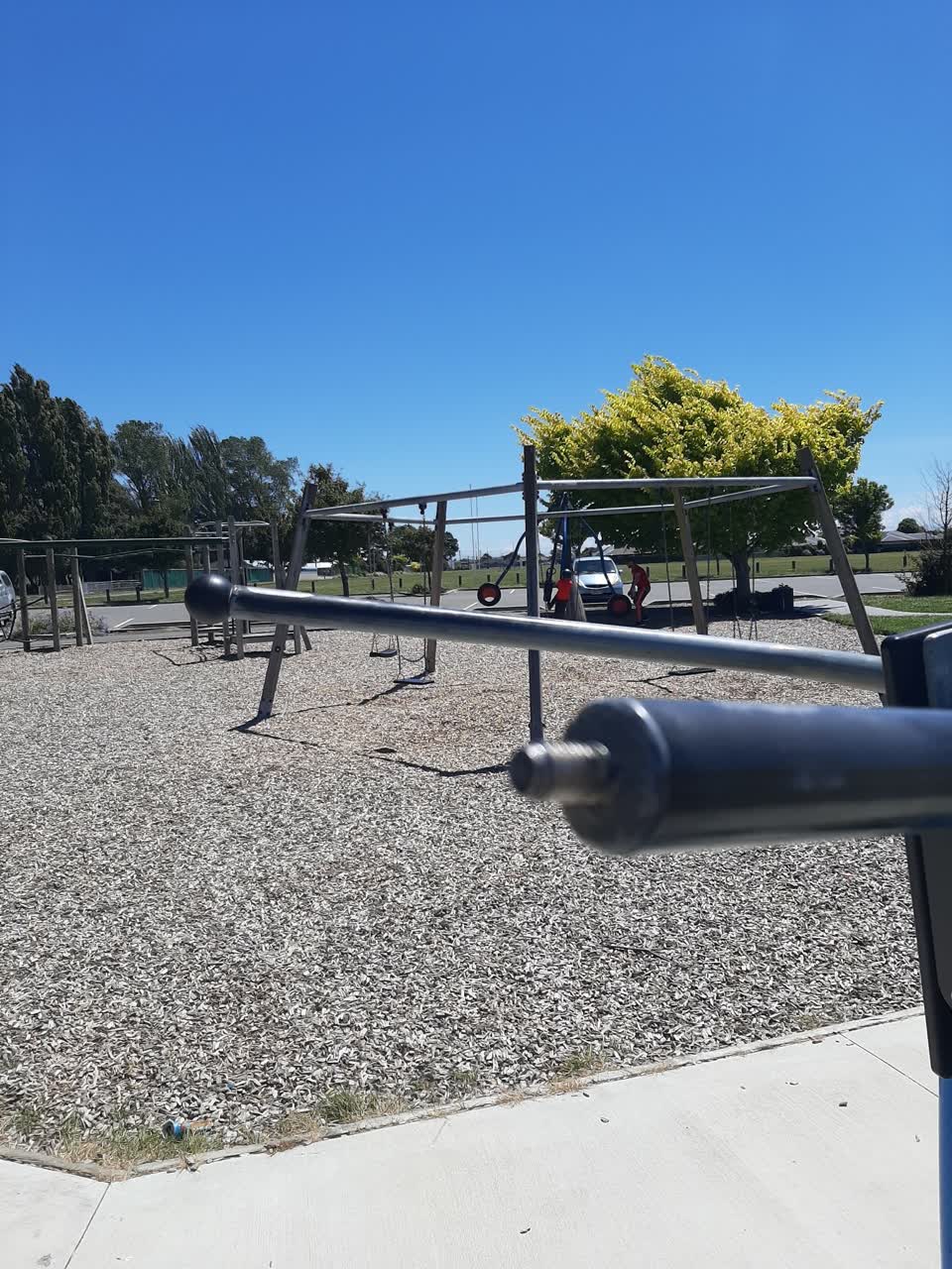 The photograph attached to this parks report