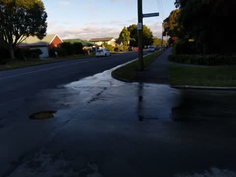 Water Leak, a report photo
