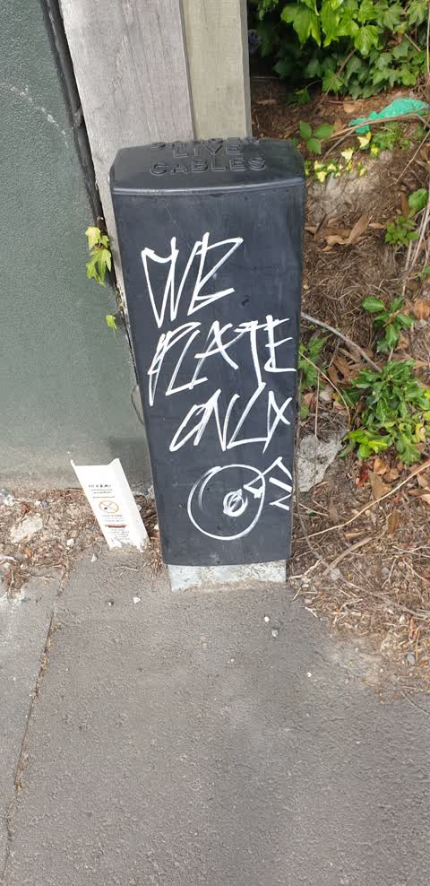 Graffiti — a report photo