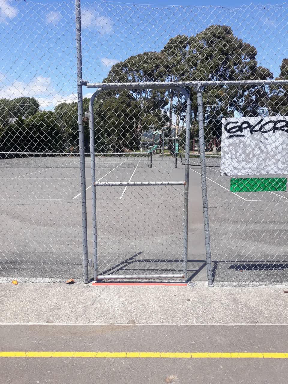 The photograph attached to this parks report