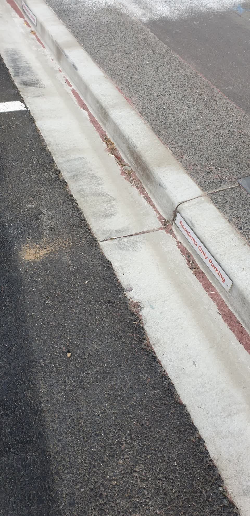 The photograph attached to this wastewater/stormwater report