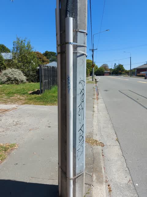 Graffiti, a report photo