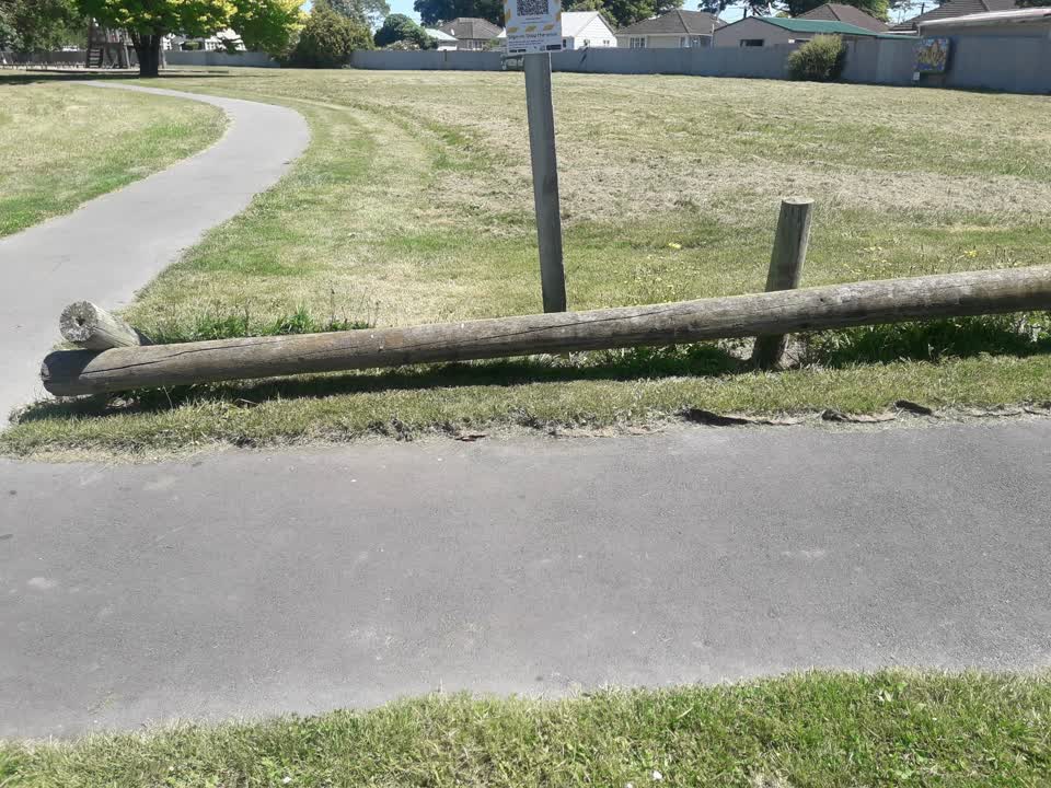 The photograph attached to this parks report