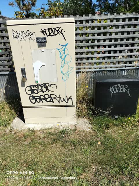 Graffiti, a report photo