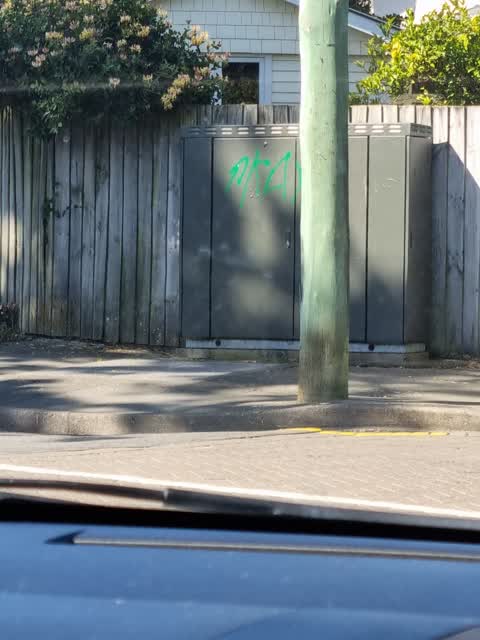 Graffiti, a report photo