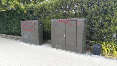 Graffiti, a report photo