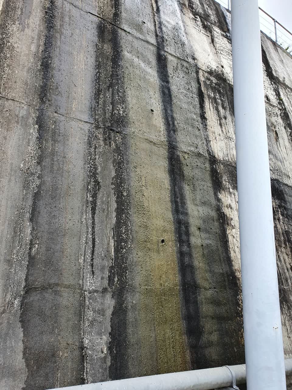 The photograph attached to this wastewater/stormwater report