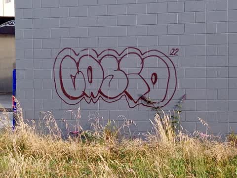 Graffiti, a report photo