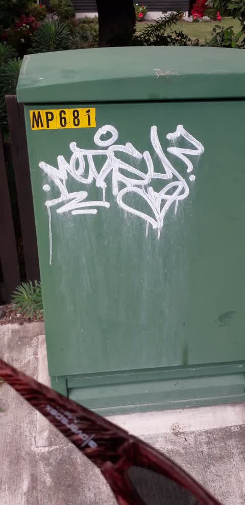 Graffiti, a report photo