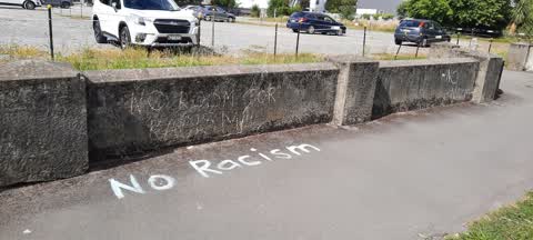 Graffiti, a report photo