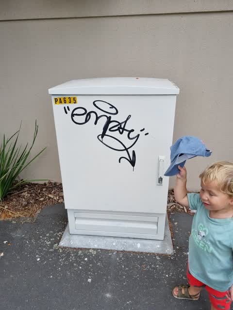 Graffiti, a report photo