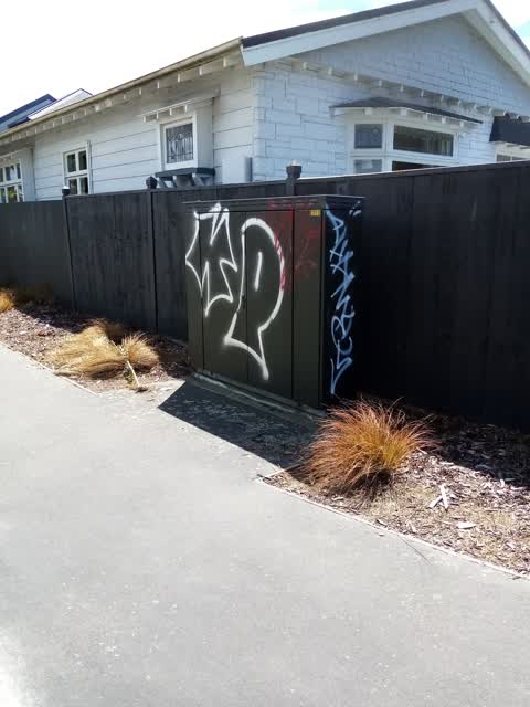 Graffiti, a report photo