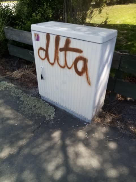 Graffiti, a report photo
