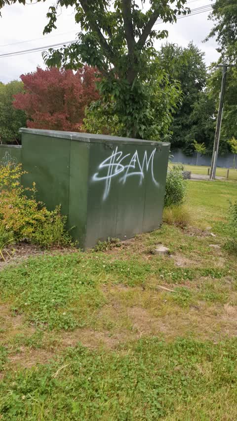 Graffiti, a report photo