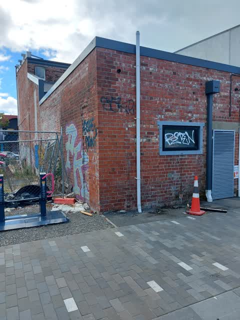 Graffiti, a report photo