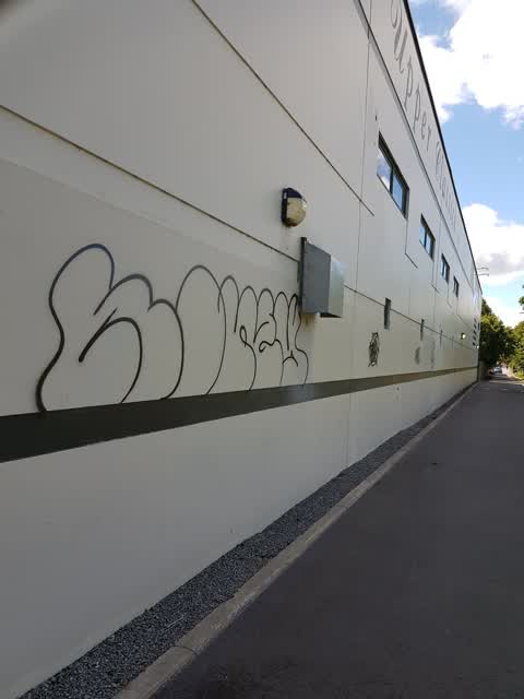 Graffiti, a report photo